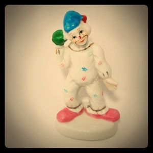 Vintage, ceramic clown